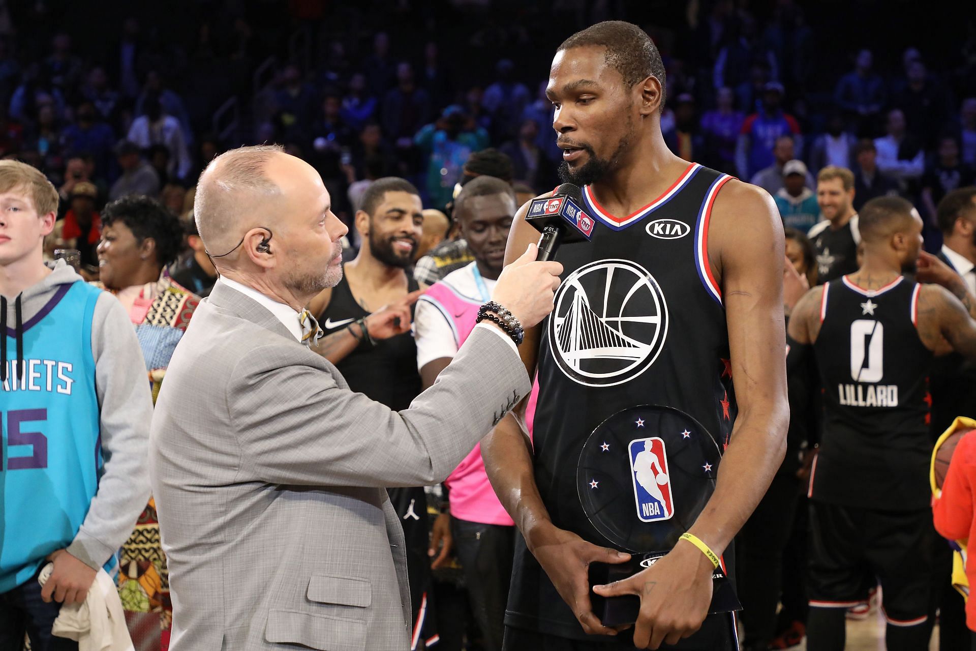 LeBron's first pick in the 2019 NBA All-Star Game draft won the MVP award (Image via Getty Images)